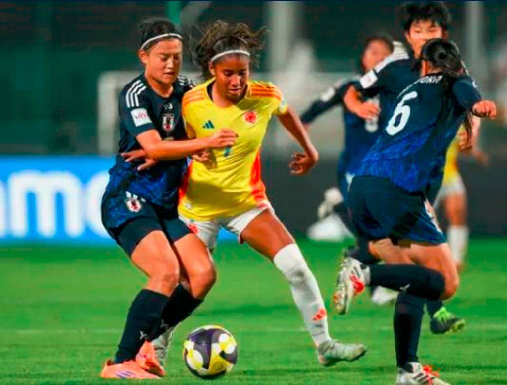 Japón dejó por fuera a Colombia del Mundial Sub-17 Femenino. FOTO FCF Japón dejó por fuera a Colombia del Mundial Sub-17 Femenino. FOTO FCF