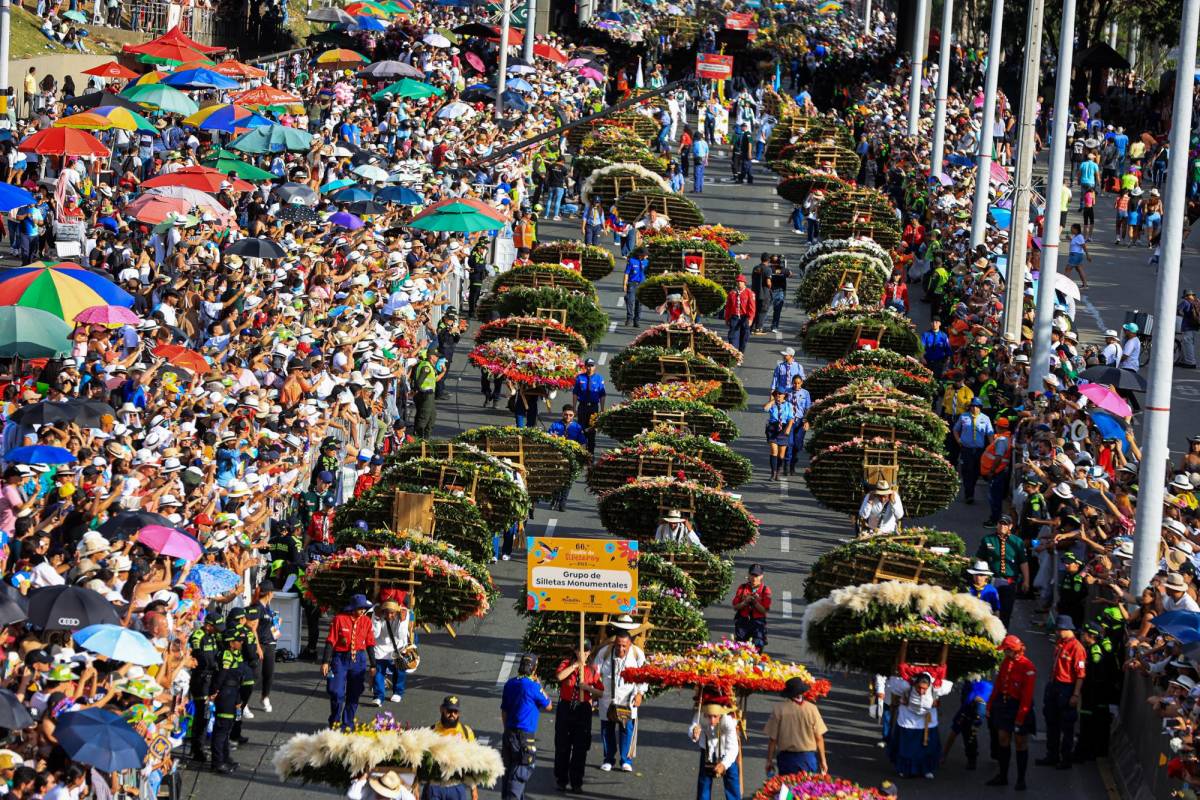 En imágenes Así se vivió el Desfile de Silleteros en Medellín