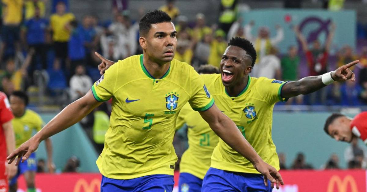 Con Golazo De Casemiro Brasil Venci A Suiza Y Se Clasific A Los