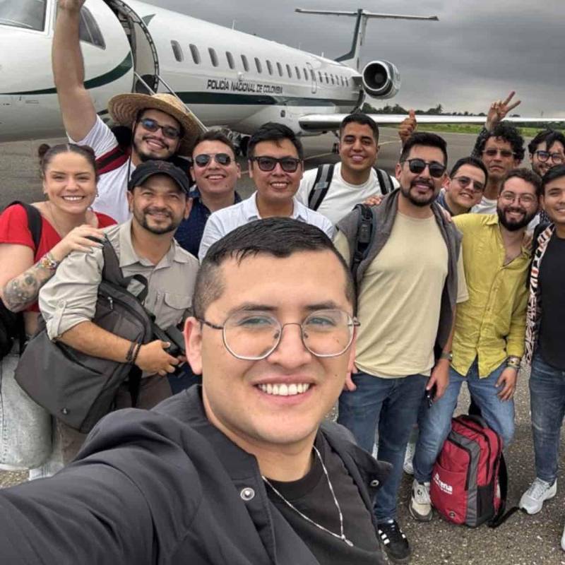 “Viajamos como toda la vida han viajado medios y periodistas a cubrir los viajes o eventos de los presidentes”, justificó el activista Walter Alfonso Rodríguez Chaparro, más conocido como ‘Wally’. FOTO: Archivo particular