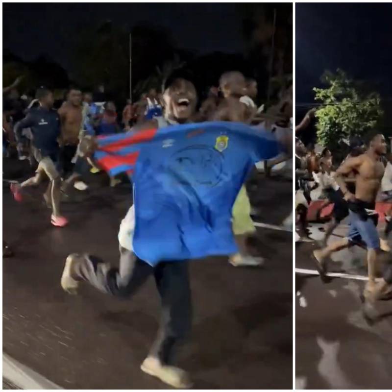República Democrática del Congo se convirtió en la décima selección africana clasificada al Mundial, en el que hará parte del Grupo K junto a Colombia, Portugal y Uzbekistán. FOTO: Captura de video de redes sociales @BilleteAl25376