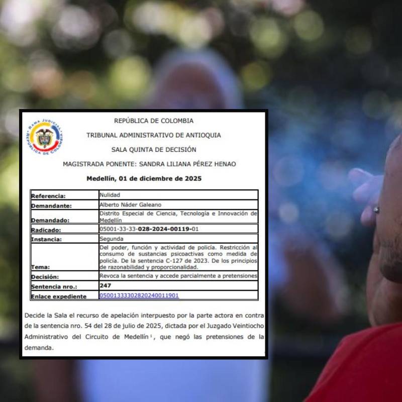 Imagen de referencia del consumo de drogas en espacios públicos de la ciudad. Foto: Manuel Saldarriaga Quintero