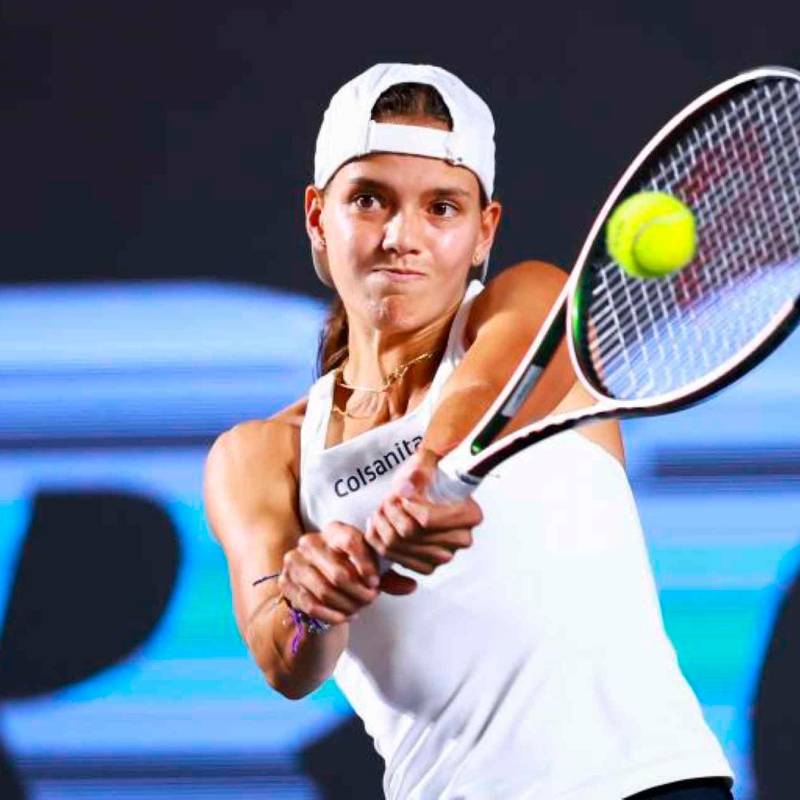 Emiliana Arango perdió en segunda ronda de Roland Garros y se despidió del Grand Slam parisino. FOTO: EL COLOMBIANO