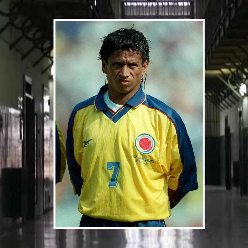 Anthony William de Ávila Charris, exfutbolista colombiano, quien paso por América de Cali y la Selección Colombia, entre otros, vive sus días actualmente en una cárcel de Italia. FOTO: GETTY Y CORTESÍA NEXT MEDIA