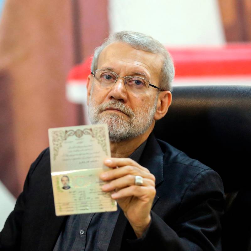 Alí Larijani, jefe de seguridad de Irán, se convirtió en pieza clave para el gobierno de ese país en las últimas décadas. Foto: AFP