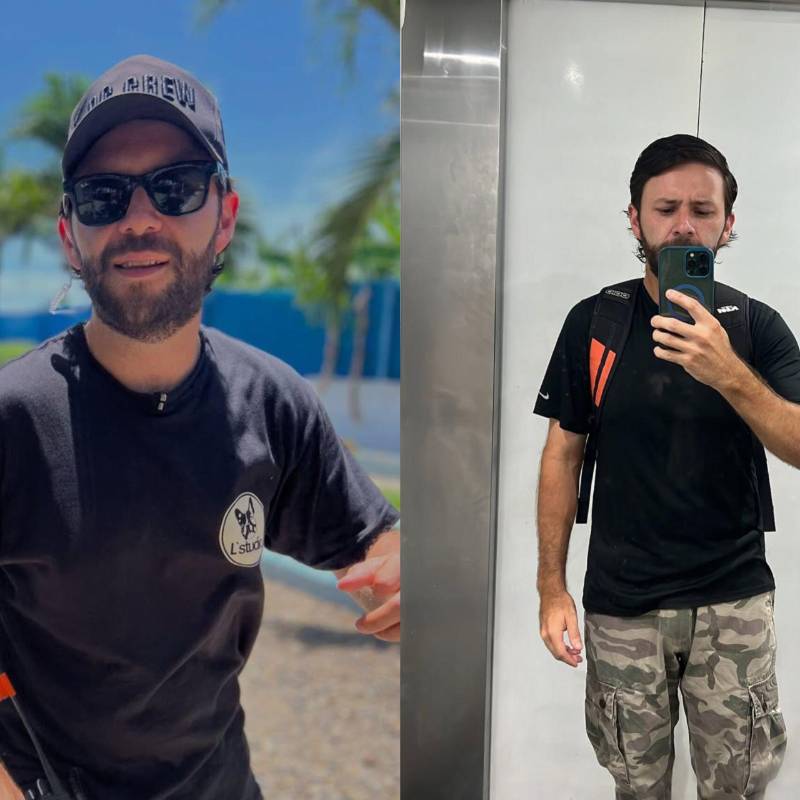 Jean Claude Bossard murió en el norte de Bogotá en medio de un violento hurto. Foto: Instagram @jc_boss14