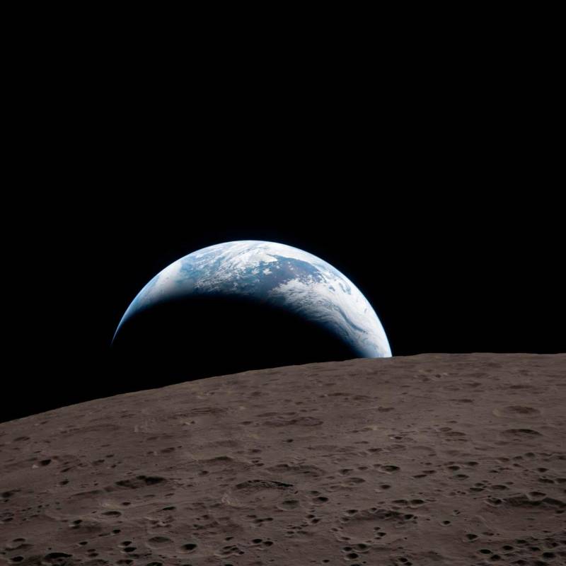 La disputa por la Luna involucra a decenas de países y grandes inversiones tecnológicas. FOTO: Nasa