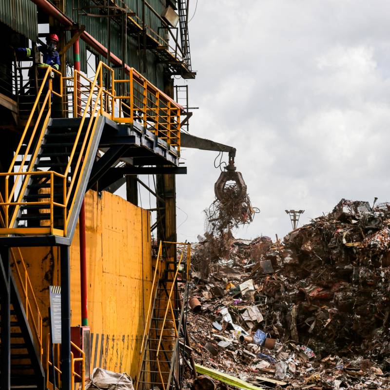 El Gobierno elevó a 35% los aranceles a productos siderúrgicos para proteger la industria nacional frente a importaciones de bajo costo. FOTO COLPRENSA. 