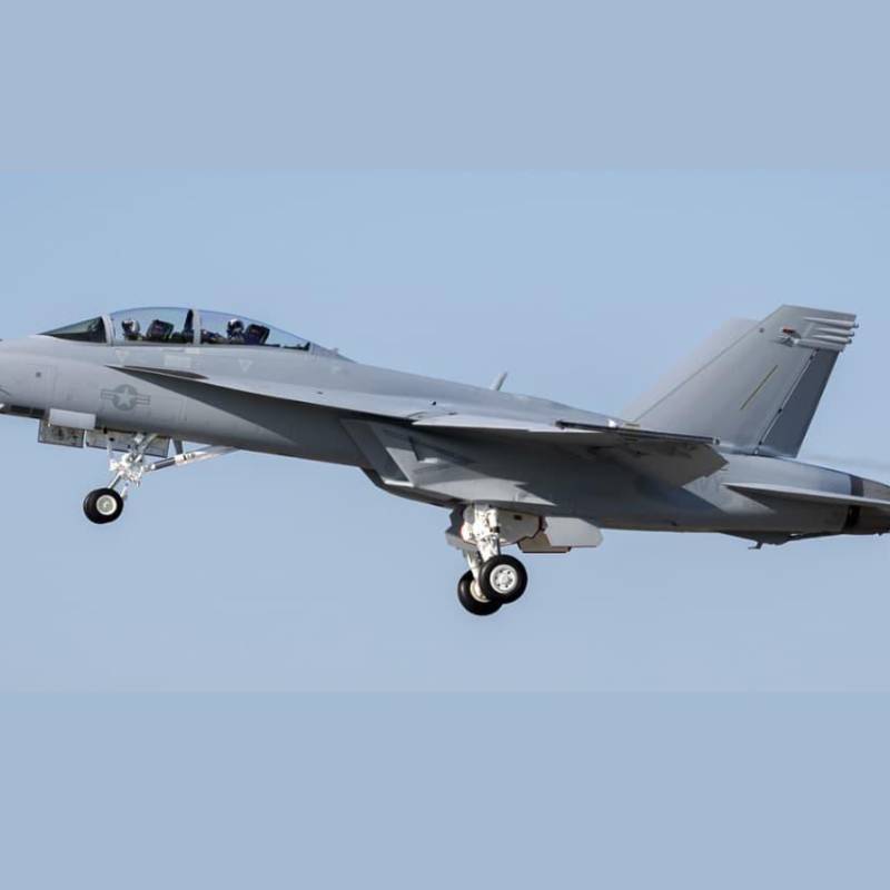 Dos Boeing EA-18G Growler de la Marina de EE. UU. fueron vistos cerca a costas de Venezuela. FOTO: Boeing