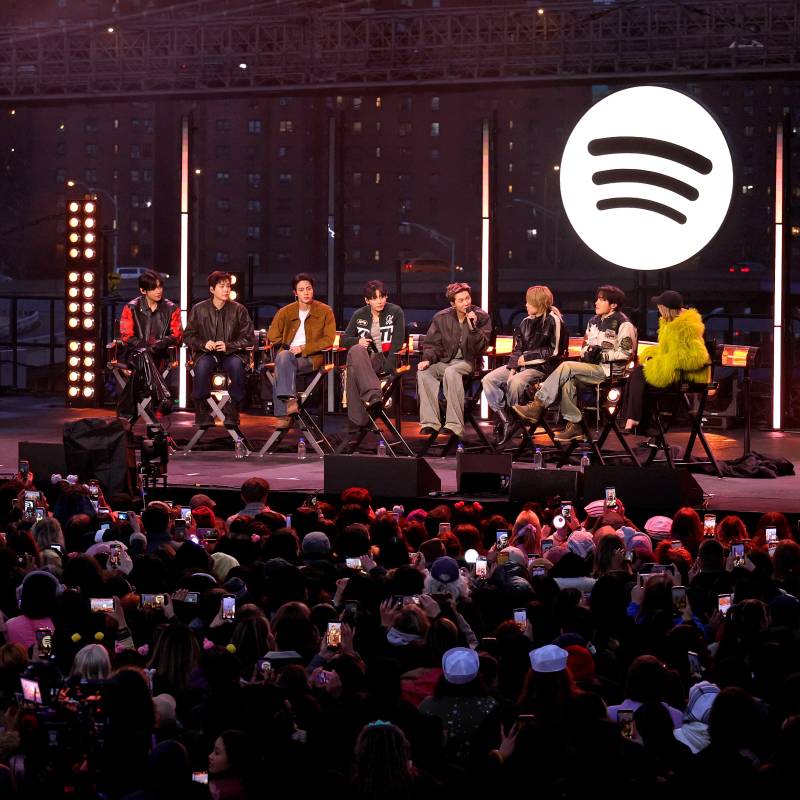BTS agotó en dos horas las boletas de su primera preventa para los conciertos en Colombia. FOTO: Cortesía Spotify