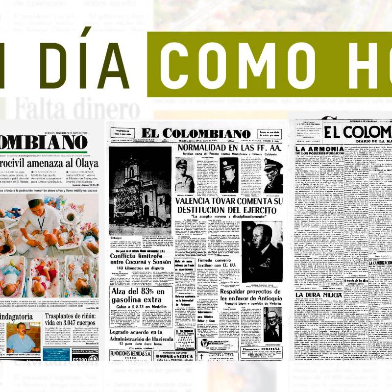 Un día como hoy 29 de mayo