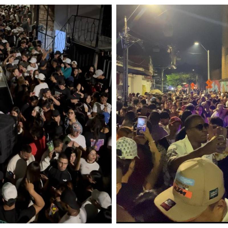 Imágenes de la pasada edición de la Fiesta de la Cuadra, en Santo Domingo Savio. FOTO: Cortesía