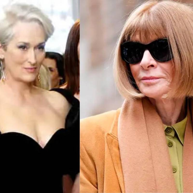 La portada de mayo de Vogue reúne a Anna Wintour y Meryl Streep en un guiño a The Devil Wears Prada, pero también revive el debate sobre la figura pública de la histórica editora. FOTOS: Everet Collection y redes sociales