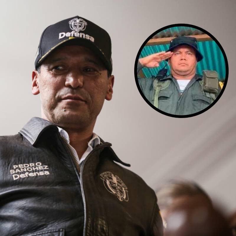 El ministro de Defensa Pedro Sánchez ha sido crítico con la suspensión de la orden de captura a ‘Calarcá’. FOTOS: Colprensa y tomada de redes sociales