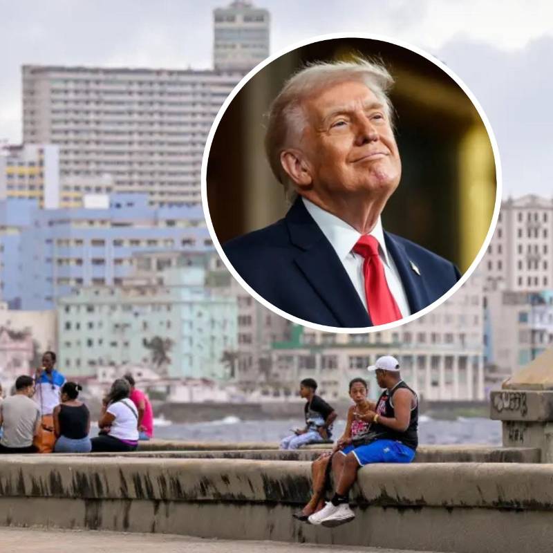 Más presión en pleno colapso: EE. UU. intensifica su postura mientras Cuba se queda sin luz. Foto: AFP / Casa Blanca