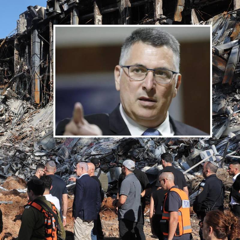 El ministro de Asuntos Exteriores israelí, Gideon Saar, aseguró que no se detendrán hasta que logren “eliminar esta amenaza”, es decir, el programa nuclear iraní. FOTO: AFP Y GETTY