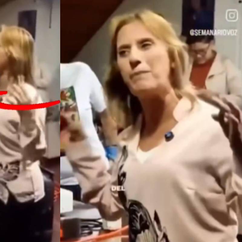 Se trata de una funcionaria del Departamento Nacional de Planeación. Foto: Brava News @BravaNewsco