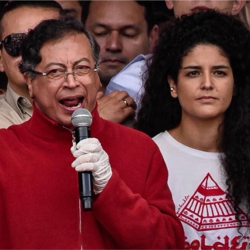 El presidente Gustavo Petro se ha referido a diferentes temas de manera enredada. De hecho, ha mencionado algunos que aparentemente no tienen relación. Foto: Colprensa.