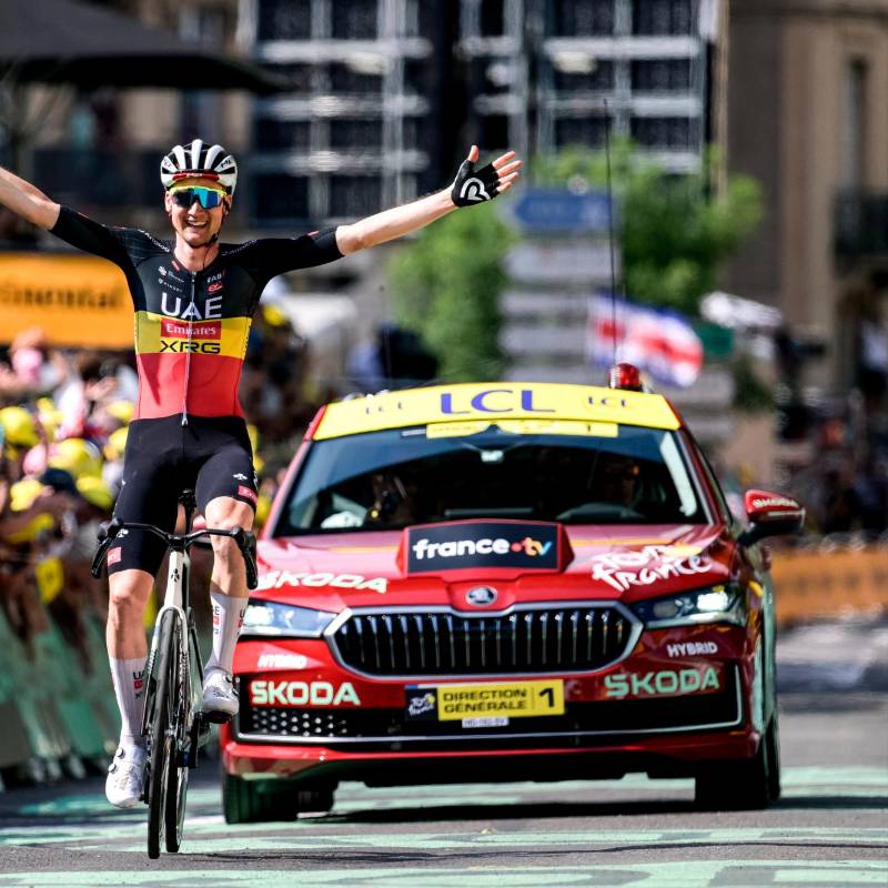 El ciclista belga Tim Wellens ha ganado etapas en el Giro de Italia, La Vuelta a España y el Tour de Francia. FOTO: TOMADA DEL X DE @LeTour