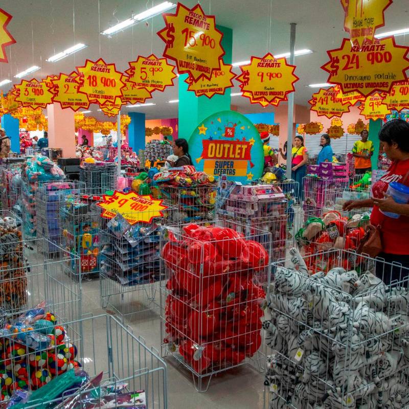 El outlet de Niñolandia cuenta con más de 3.000 referencias de juguetes. Foto Julio Herrera