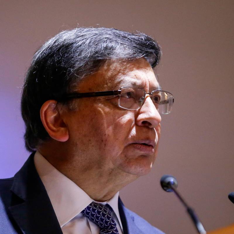 Jorge Enrique Ibáñez Najar, presidente de la Corte Constitucional. FOTO COLPRENSA