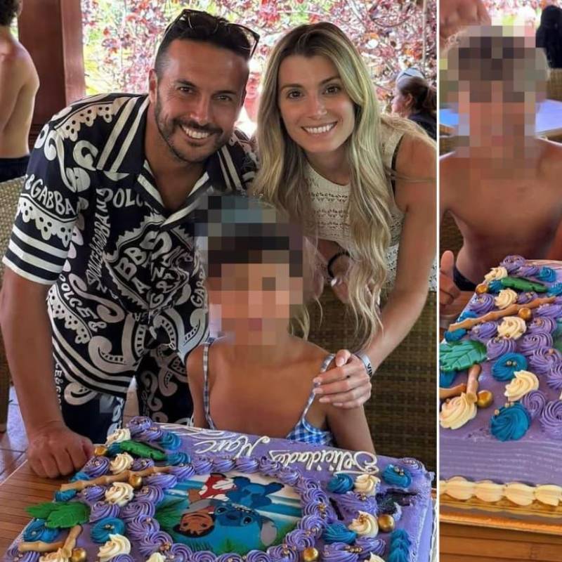 Pedro Rodríguez recibe críticas por permitir que su hijo Marc se vista con vestido y corona. FOTOS: Tomadas de Instagram @_pedro17_