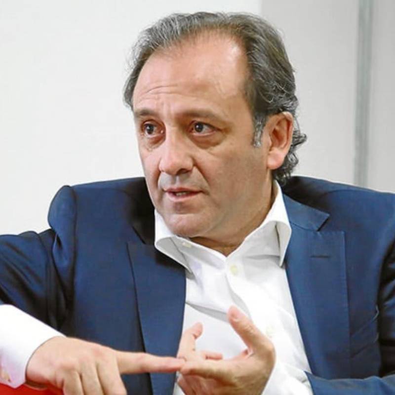 El empresario antioqueño Hugo Alberto Zuluaga Giraldo, de 57 años, murió en un accidente en Punta Cana. FOTO: Tomada de X @Mauriciotobonf