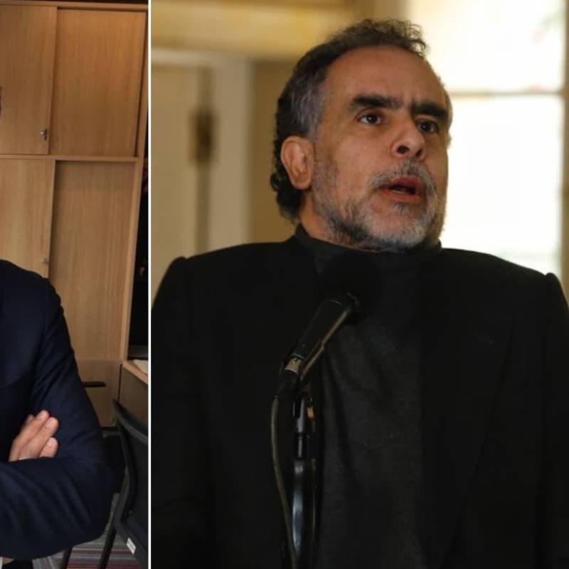 La trifulca entre Armando Benedetti y Luis Carlos Reyes en X (antes Twitter). FOTOS: Colprensa 