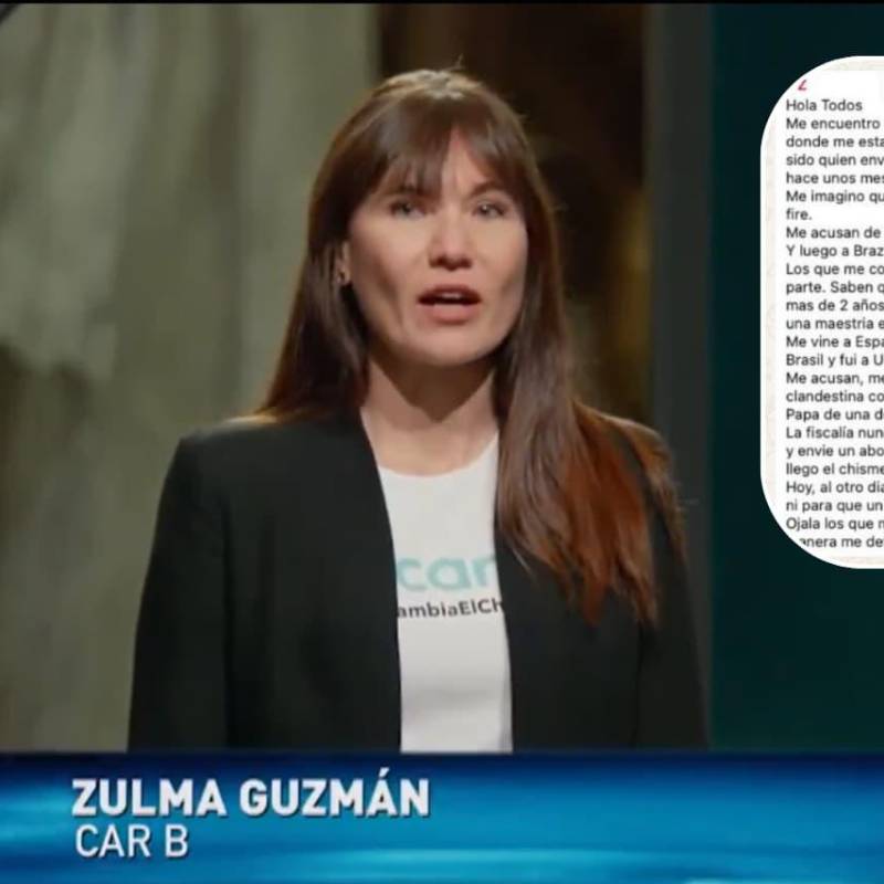 Zulma Guzmán se defiende desde Argentina: “Me acusan porque tuve una relación clandestina con el papá de una de las niñas”
