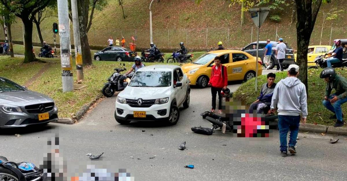 Fuerte Choque De Dos Motos En Las Afueras De Campos De Paz Qu Ocurri