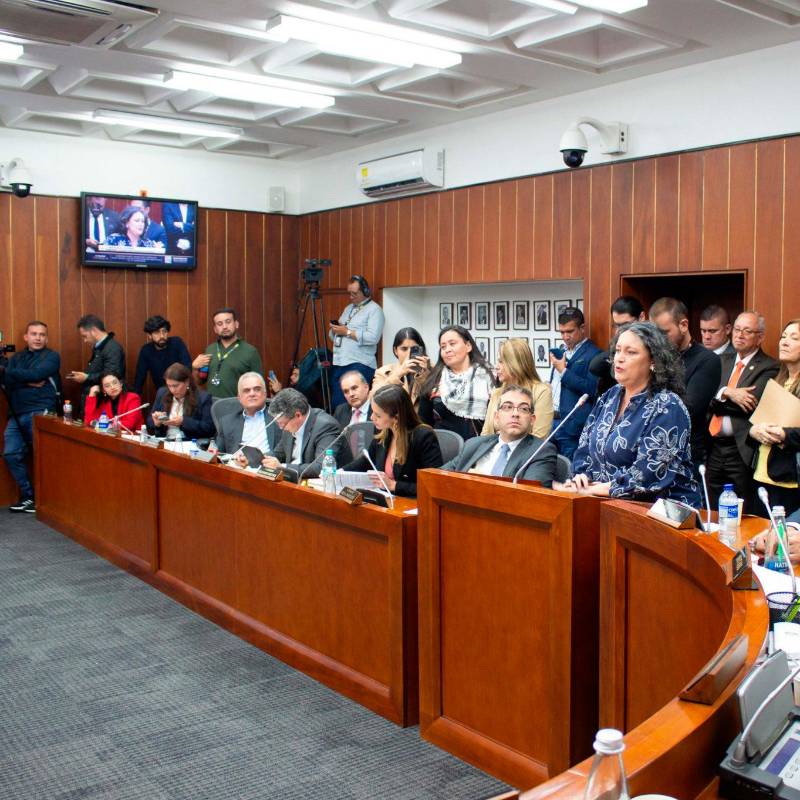 Comisión Cuarta aprobó en tercer debate a la reforma laboral. FOTO: Cortesía Angélica Lozano