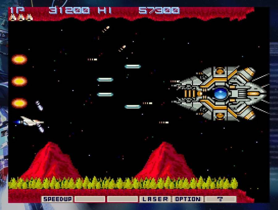 Gradius marcó un antes y un después en los arcades: hoy cumple 40 años como símbolo del legado de los “matamarcianos”. FOTO cortesía Konami