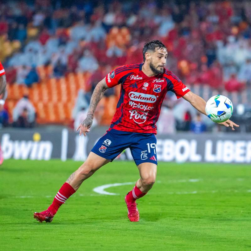 El delantero argentino Francisco Fydriszewski es uno de los goleadores del Medellín. FOTO: Juan Antonio Sánchez