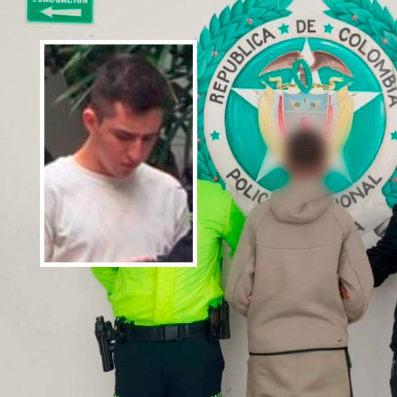 A Miguel Ángel Salazar Arenas, de 17 años, lo capturaron el pasado 22 de octubre en el corregimiento Llanogrande, de Rionegro. FOTO: Cortesía y Santiago Olivares Tobón