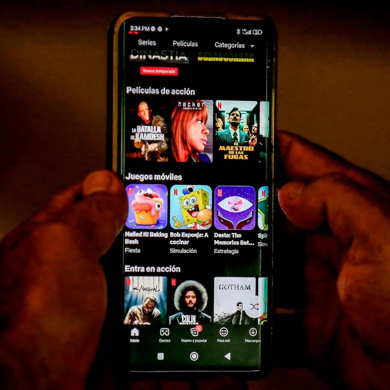 Netflix tiene un catálogo de más de 18.000 producciones. FOTO: Jaime Pérez Múnevar