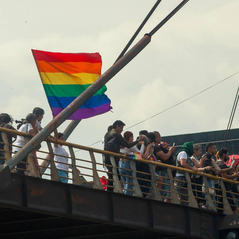 Los colectivos LGBTIQ+ piden mayores garantías ante los recientes hechos de violencia en Antioquia. FOTO: CAMILO SUÁREZ