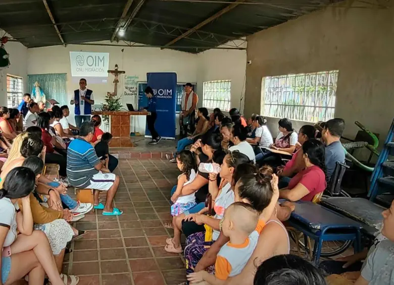 Medellín y Cúcuta concentran las principales acciones del programa por su alta recepción de población migrante venezolana. FOTO CORTESÍA