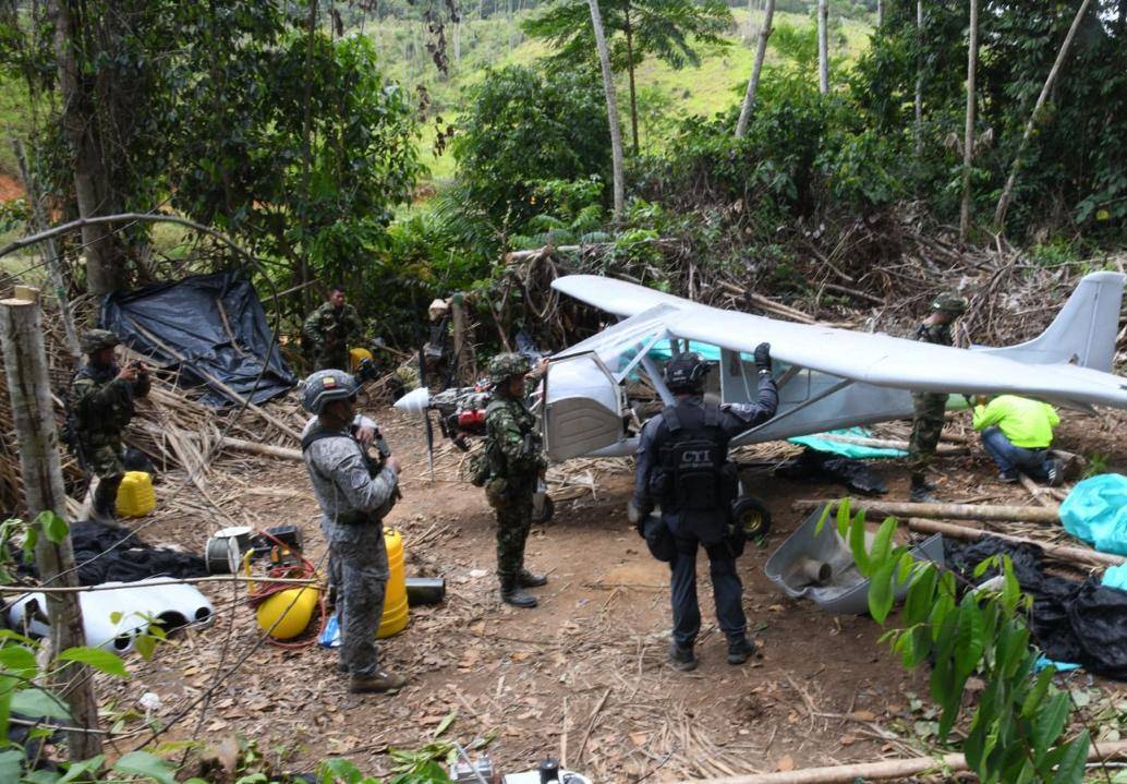 En el operativo no hubo capturas ni enfrentamientos. Entre el EMC y el gobierno nacional hay un cese al fuego en Antioquia. FOTO: FUERZAS MILITARES