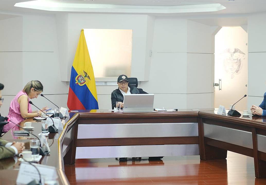 Gobierno instaló Puesto de Mando Unificado para garantizar el derecho a la salud. Foto: Presidencia de Colombia 