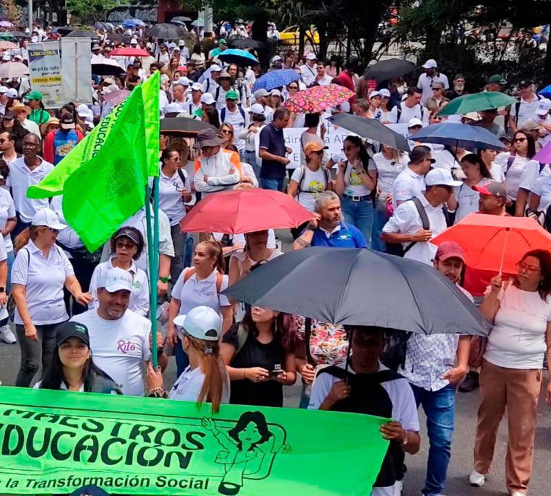 Las manifestaciones partirán de la sede del sindicato de maestros de Antioquia. FOTO: JULIO HERRERA