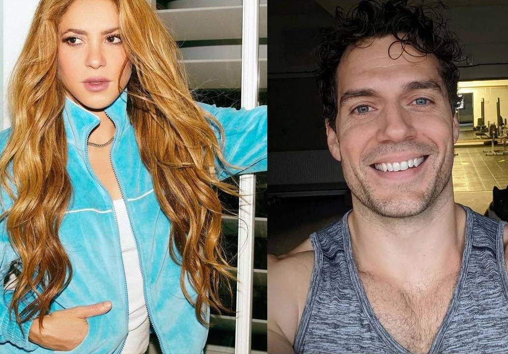 Henry Cavill protagonizó la película Superman. Foto: Instagram @Shakira y @Henrycavill