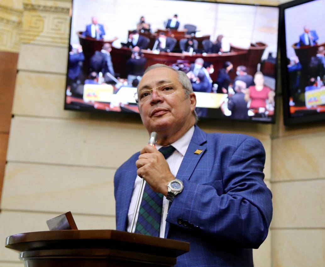 El presidente del Senado, Iván Name, respondió al planteamiento de una Constituyente, propuesta por el presidente de la República, Gustavo Petro. Foto: Senado | Colprensa 