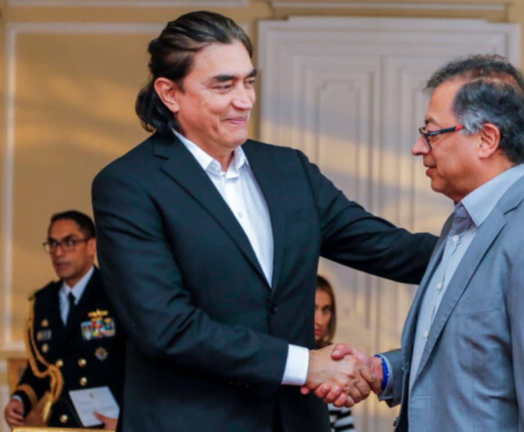 Gustavo Bolívar se pronunció tras la inclusión de Gustavo Petro en la <i>Lista Clinton</i>. FOTO: Colprensa Gustavo Bolívar se pronunció tras la inclusión de Gustavo Petro en la <i>Lista Clinton</i>. FOTO: Colprensa