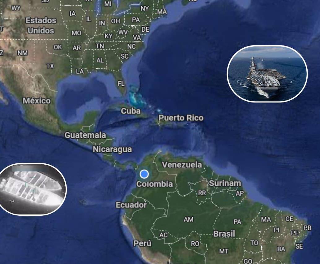 Así transportan la droga desde América Latina con dirección a Estados Unidos. FOTO: Capturas de pantalla - Google Maps  Así transportan la droga desde América Latina con dirección a Estados Unidos. FOTO: Capturas de pantalla - Google Maps