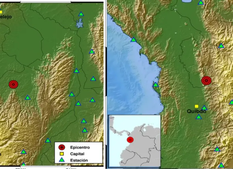 Dos temblores, con un minuto de diferencia, sacudieron a Antioquia en la noche de este miércoles, ¿los sintió?
