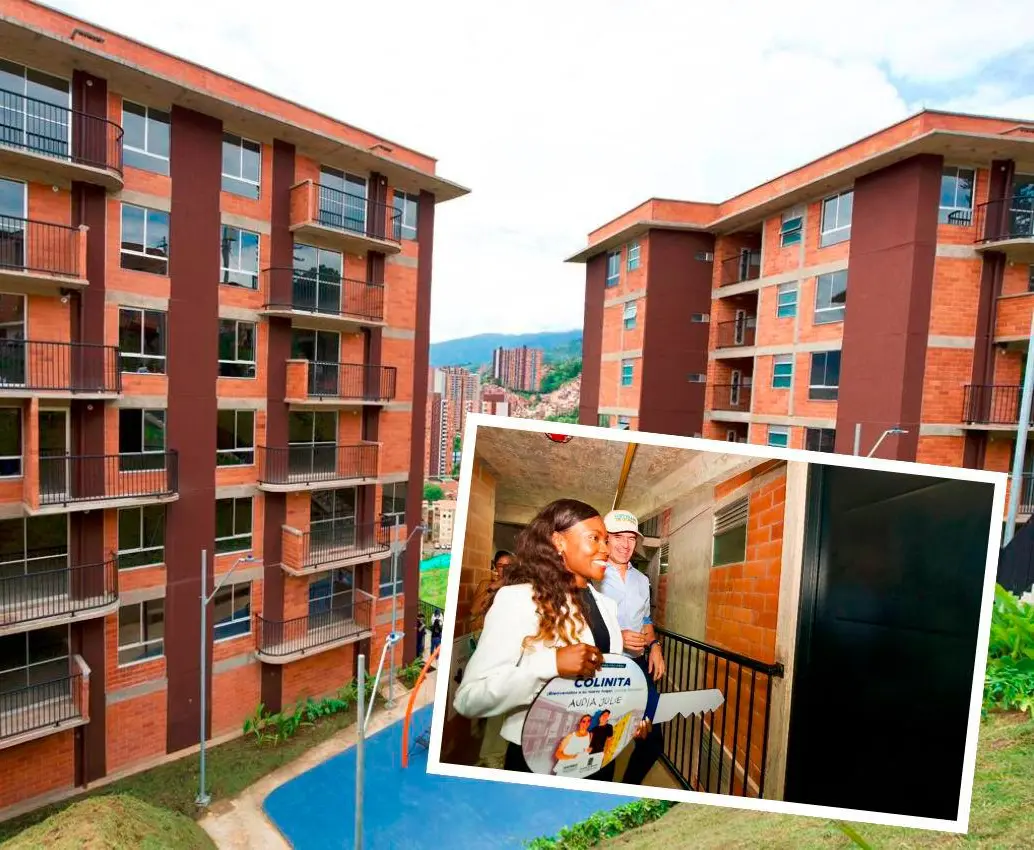Audia Jolie Palacios Copete (detalle) fue una de las beneficiarias de este proyecto de vivienda en La Colinita, un proyecto habitacional abierto que se construyó en un año y medio. FOTO: CORTESÍA ALCALDÍA DE MEDELLÍN Audia Jolie Palacios Copete (detalle) fue una de las beneficiarias de este proyecto de vivienda en La Colinita, un proyecto habitacional abierto que se construyó en un año y medio. FOTO: CORTESÍA ALCALDÍA DE MEDELLÍN