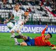 Dayro Moreno, entre los protagonistas del triunfo de Caldas ante Unión Española. FOTO X-ONCE CALDAS