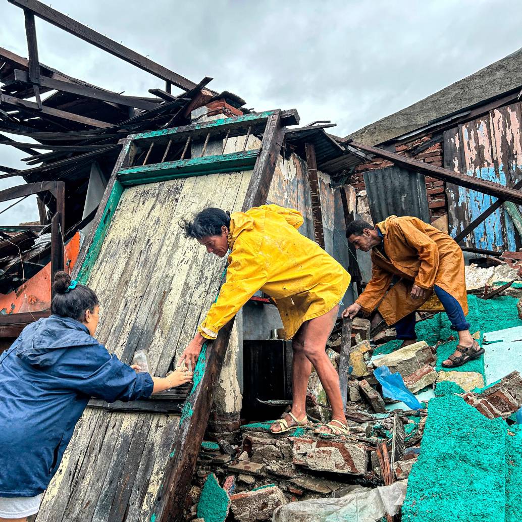 El huracán Melissa dejó devastación a su paso por Jamaica. FOTO: AFP El huracán Melissa dejó devastación a su paso por Jamaica. FOTO: AFP