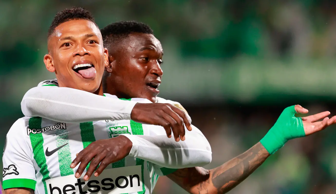 Billy Arce, tuvo una destacada actuación y consiguió el segundo gol verdolaga. Foto: Manuel Saldarriaga Quintero.