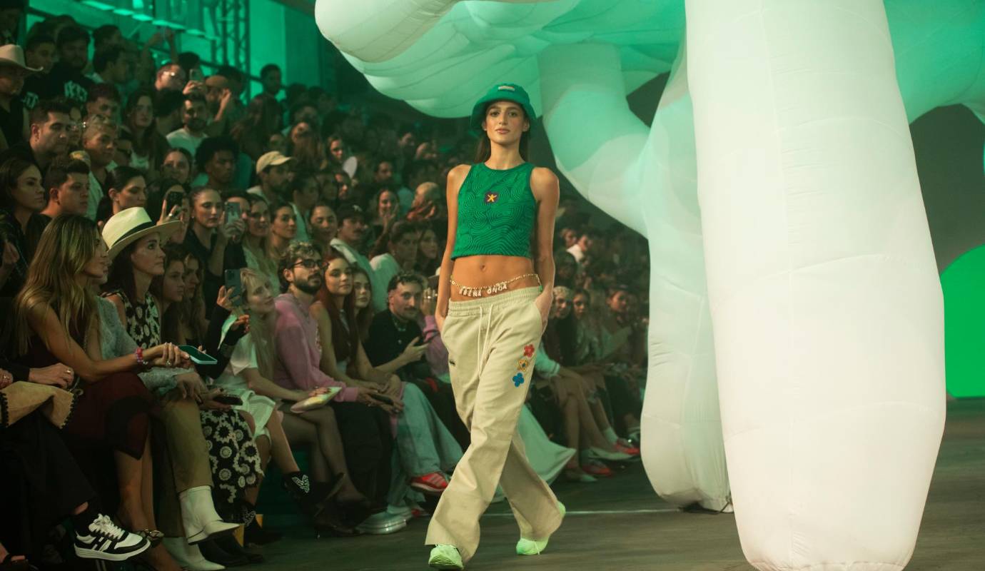El desfile presentó tres colecciones, una por cada uno de los pilares de la marca. Foto: Esneyder Gutiérrez 